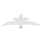 Ekena Millwork Alberta Architectural Grade PVC Gable Bracket, 72"W x 21"H x 6"D x 6"F, 7/12 Pitch GBP072X21X0606ALB00 - alternate 3